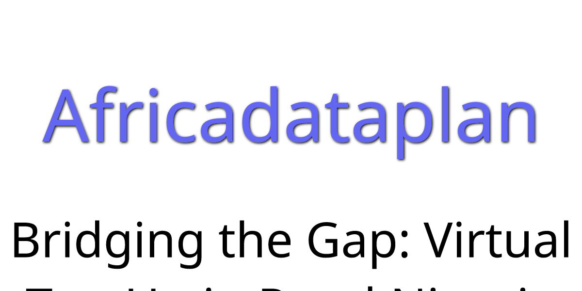 Bridging the Gap: Virtual Top-Up in Rural Nigeria